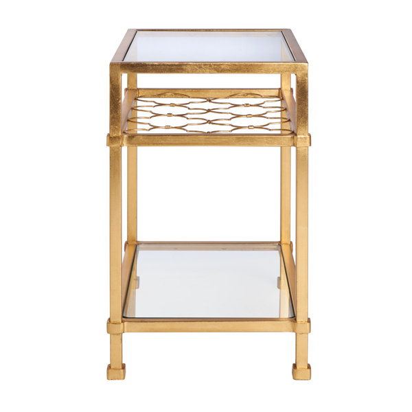 Etta Avenue™ Genevieve Glass End Table & Reviews Wayfair